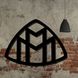 Логотип автомобильной компании Maybach на стену из дерева