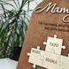 Оригинальный подарок для мамы – именная деревянная декоративная табличка со словами благодарности