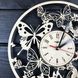 Фігурний настінний годинник «Вальс метеликів»
