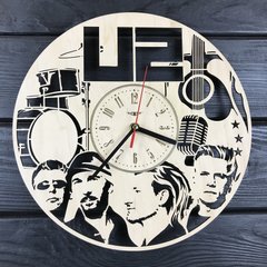 Оригинальные интерьерные часы на стену «U2»