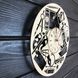 Деревянные настенные часы в интерьер «Дизайнер»