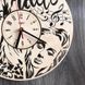 Оригинальные настенные часы "Adele"