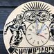 Тематические настенные часы из дерева «Сноубординг»