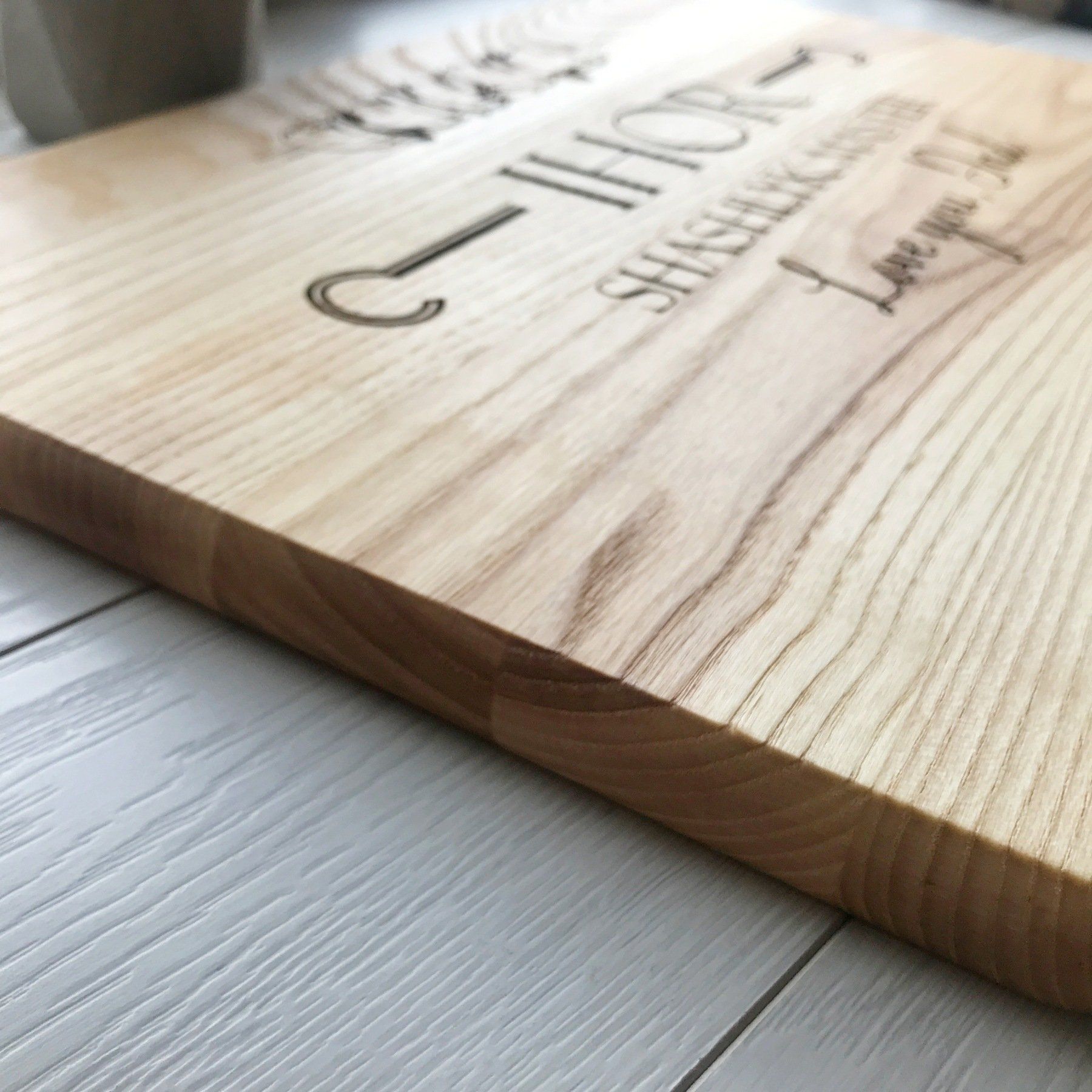 Деревянная доска для стола
