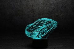 3Д Світильник - Автомобіль