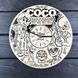 Детские настенные часы из дерева «Тайна Коко»