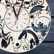 Годинник настінний з натурального дерева "Studio Ghibli"