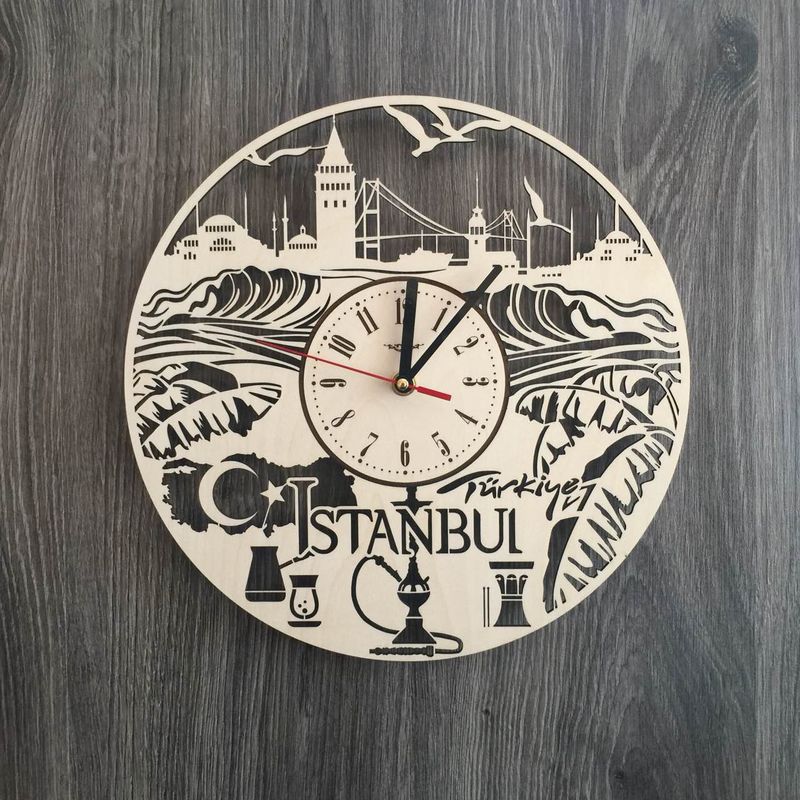 Інтер`єрний годинник на стіну "Стамбул"