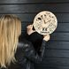 Настенные часы из дерева в детскую «101 далматинец»