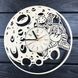 Необыкновенные настенные деревянные часы «Восхитительная луна»