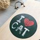 Оригинальный деревянный блокнот «I love cat»
