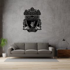 Дерев'яна емблема футбольного клубу «Ліверпуль»