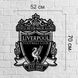 Деревянная эмблема футбольного клуба «Ливерпуль»