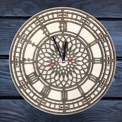 Універсальний дерев`яний годинник в інтер`єр «Big Ben»