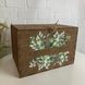 Деревянная коробка для денежных конвертов на свадьбу