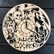 Концептуальний настінний годинник в інтер`єр «Alice Cooper»