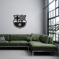Дерев'яний герб футбольного клубу «Барселона»