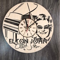 Оригинальные настенные часы "Элтон Джон"