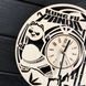 Дитячий настінний дерев`яний годинник «Кунг-фу панда»