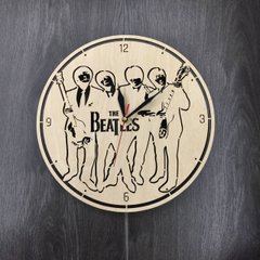 Годинник настінний великий оригінальний «Епоха The Beatles»
