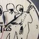 Годинник настінний великий оригінальний «Епоха The Beatles»