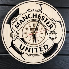 Концептуальний настінний годинник в інтер`єр «Manchester United»