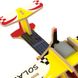 Деревянный конструктор Robotime Сельскохозяйственный самолет с красочным покрытием 14 деталей