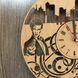 Дизайнерские деревянные часы "Доктор Кто"