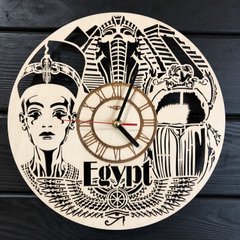 Часы настенные из дерева «Египет»