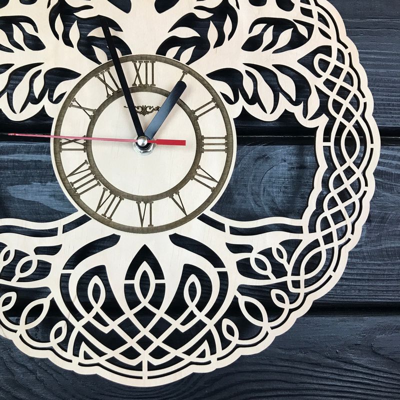 Дизайнерские настенные часы «Древо жизни»