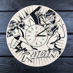 Тематичний інтер`єрний настінний годинник «Робін»
