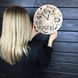Дизайнерские настенные часы из дерева «Блогерство»