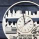 Дизайнерський годинник на стіну «Філадельфія, Пенсильванія»