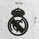 Деревянный футбольный герб «Реал Мадрид»