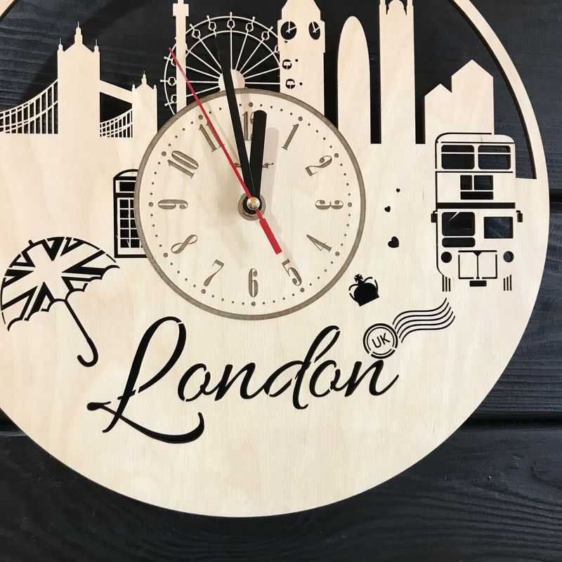 Арт часы настенные «Лондон»