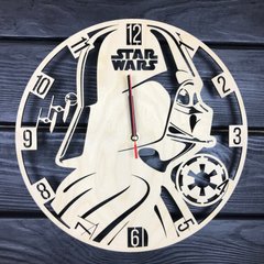 Часы ручной работы настенные «Время Звездных Войн»