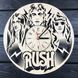 Часы из натурального дерева настенные «Rush»