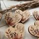 Свадебные бутоньерки из дерева с тематическим дизайном