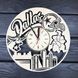 Дизайнерские настенные часы из дерева «Даллас»
