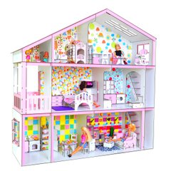 Кукольный Супер дом для Барби с секретом