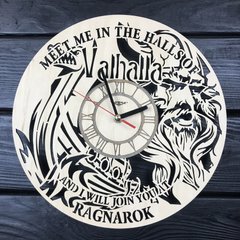 Тематичний інтер`єрний настінний годинник «Vikings»
