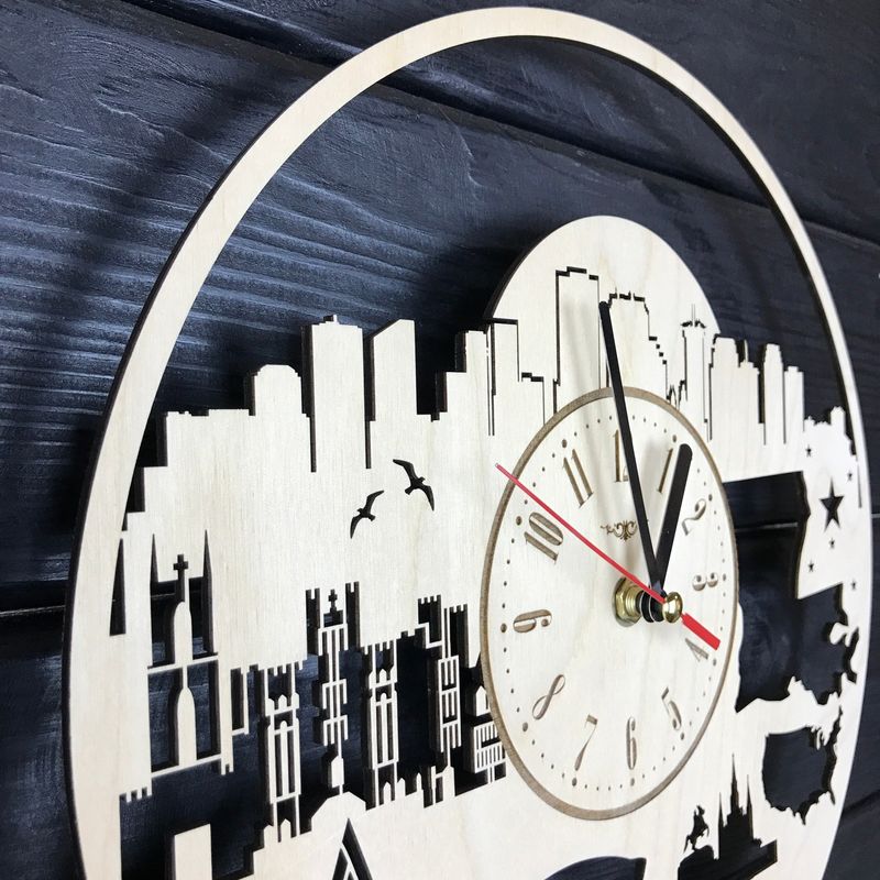 Интерьерные часы на стену «Новый Орлеан, Луизиана»