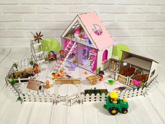 Кукольный домик LITTLE FUN с фермой