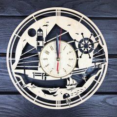 Концептуальний годинник на стіну «У відкритому морі»