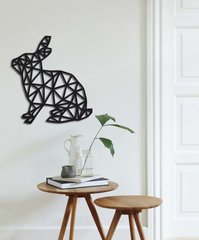 Декоративне настінне панно з дерева «Заєць»
