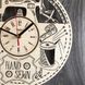 Дизайнерський насінний годинник з дерева в ателье
