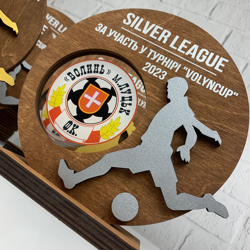 Оригінальний кубок нагорода за перемогу в змаганнях на замовлення з іменем чи логотипом