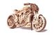 Деревянный пазл-конструктор «Мотоцикл DMS» 203 детали