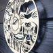 Тематичний інтер`єрний настінний годинник «Motorhead»