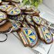 Дерев'яний брелок з логотипом чи назвою, брендовані сувенірні брелоки з дерева, іменний брелок